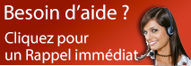 Une question ? Je vous rappelle
